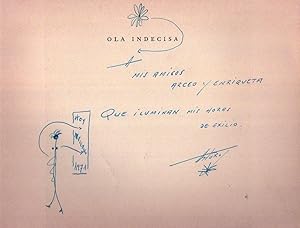 OLA INDECISA. 4 grabados en madera de Luis Seoane, [Firmado / Signed]