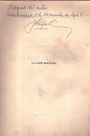 LA CORTE ELECTORAL [Firmado / Signed]