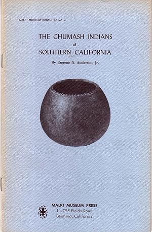 Image du vendeur pour THE CHUMASH INDIANS OF SOUTHERN CALIFORNIA. mis en vente par Monroe Stahr Books