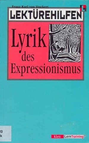 Bild des Verkufers fr Lektrehilfen Lyrik des Expressionismus zum Verkauf von Online-Buchversand  Die Eule