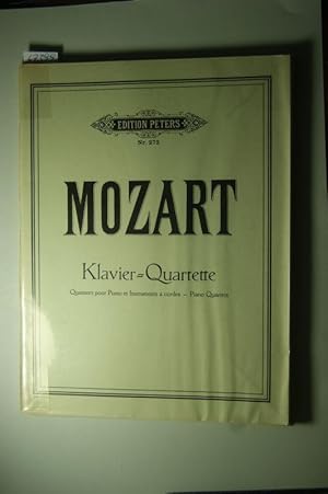 Klavier-Quartette. Edition Peters Nr 272