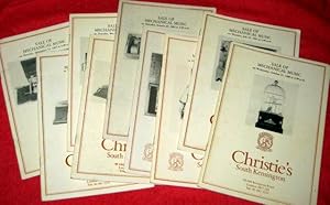 Sale of Mechanical Music, 14 July 1983 Christie's South Kensington Auction Catalogue + separate l...