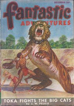 Seller image for FANTASTIC ADVENTURES: December, Dec. 1947 for sale by Books from the Crypt