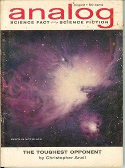 Seller image for ANALOG Science Fact & Science Fiction: August, Aug. 1962 ("Border, Breed Nor Birth") for sale by Books from the Crypt