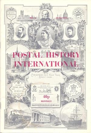 Immagine del venditore per Postal History International, Volume 1, Number 6 - June 1972 venduto da Florida Mountain Book Co.