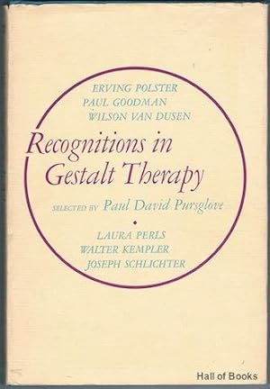 Recognitions In GestaltTherapy