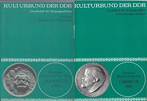 Bild des Verkufers fr Arbeitskreis Medaillenkunde. Jahrbuch 1981 und 1982. - Inhalt: Vorwort ( Zweck und Ziel des erstmalig erscheinenden Jahrbuches ) / Heinz Wollermann: Medaillen zu Ehren von Wilhelm Pieck / Hans Maur und Jrgen Gottschalk: Das Antlitz von Karl Marx. Ergnzungen zum Marx-Katalog / Werner Opitz: Medaillen des sozialistischen Verkehrsunternehmens Deutsche Reichsbahn - ein numismatisches Sammelgebiet ? / Klaus Hartmann: Preismedaillen und deren Mibrauch im 19. Jahrhundert / Ernst-Werner Klaus: Kopf- und Brustbildnisse auf Mnzen und Medaillen von Friedrich August III., I. Kurfrst und Knig von Sachsen 1763 - 1827 / weiter siehe Anmerkung. zum Verkauf von Antiquariat Carl Wegner