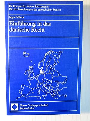 Seller image for Einfhrung in das dnische Recht for sale by Expatriate Bookshop of Denmark