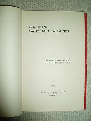 Pakistan : Facts and Fallacies / Qadeeruddin Ahmed