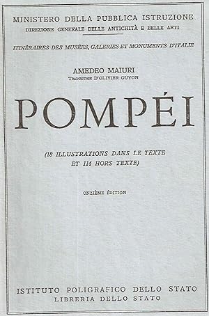 Bild des Verkufers fr Pompei zum Verkauf von dansmongarage