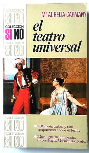 Imagen del vendedor de El Teatro Universal a la venta por Librera Salvalibros Express