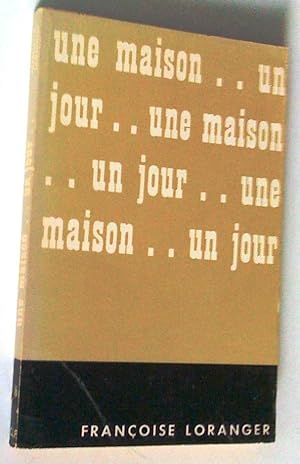 Bild des Verkufers fr Une maison un jour. Pice en deux actes zum Verkauf von Claudine Bouvier