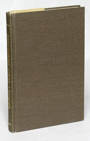 A Bibliography of the Writings of John Cowper Powys: 1872-1963