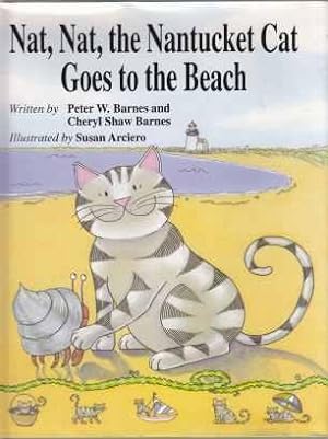 Nat, Nat, The Nantucket Cat Goes To The Beach SIGNED