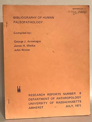 Bibliography of Human Paleopathology.