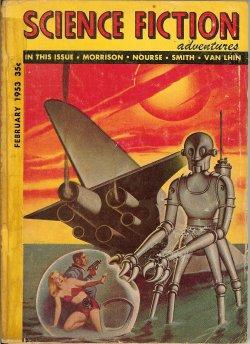 Seller image for SCIENCE FICTION ADVENTURES: February, Feb. 1953 for sale by Books from the Crypt