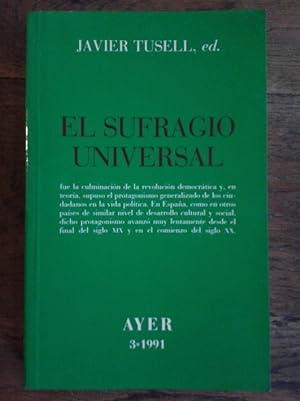 Imagen del vendedor de EL SUFRAGIO UNIVERSAL a la venta por Librera Pramo