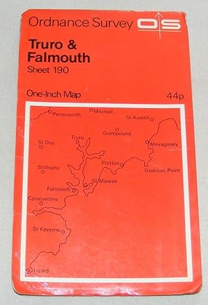 Imagen del vendedor de Truro & Falmouth. Sheet 190 One-inch Map Seventh Series a la venta por Nigel Smith Books