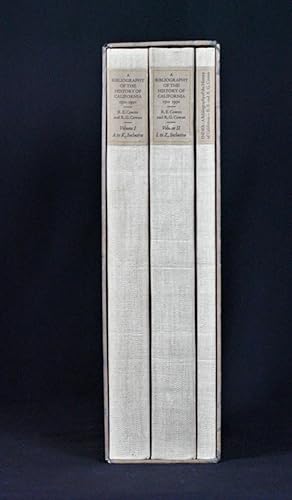 Image du vendeur pour A Bibliography of the History of California, 1510-1930 mis en vente par B Street Books, ABAA and ILAB