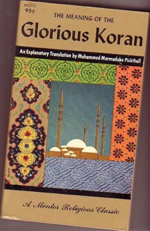 Image du vendeur pour The Meaning of The Glorious Koran mis en vente par Nessa Books
