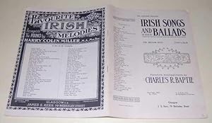 Imagen del vendedor de Irish Songs and Ballads. The Concert Edition for Medium Voice. Staff & Solfa a la venta por HORSE BOOKS PLUS LLC