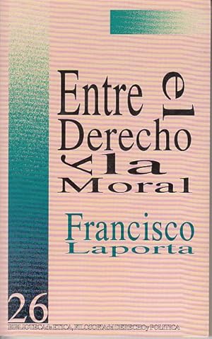Seller image for ENTRE EL DERECHO Y LA MORAL for sale by Librera Vobiscum