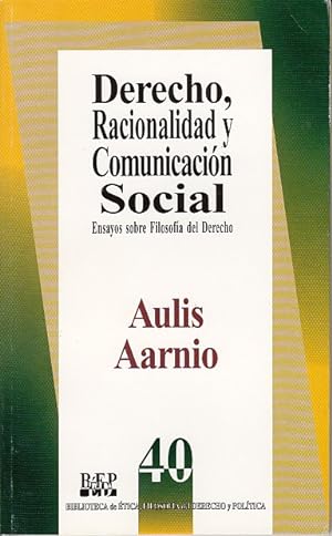 Seller image for DERECHO, RACIONALIDAD Y COMUNICACIN SOCIAL for sale by Librera Vobiscum