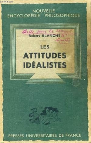 Bild des Verkufers fr LES ATTITUDES IDEALISTES zum Verkauf von Le-Livre