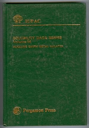 Seller image for Alkaline Earth Metal Halates for sale by Attic Books (ABAC, ILAB)