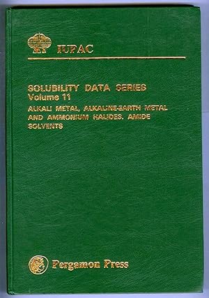 Immagine del venditore per Alkali Metal, Alkaline-Earth Metal and Ammonium Halides. Amide Solvents venduto da Attic Books (ABAC, ILAB)