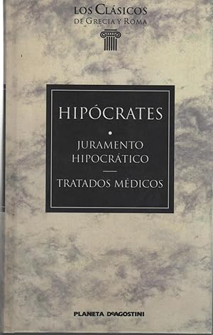 Imagen del vendedor de JURAMENTO HIPOCRATICO Y TRATADOS MEDICOS Los Clsicos de Grecia y Roma N 7. a la venta por Librera Hijazo