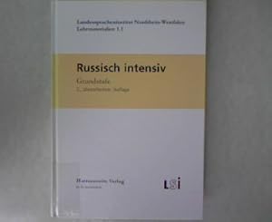 Imagen del vendedor de Russisch intensiv. Grundstufe Landesspracheninstitut Nordrhein-Westfalen, Lehrmaterialien 1.1. a la venta por Antiquariat Bookfarm