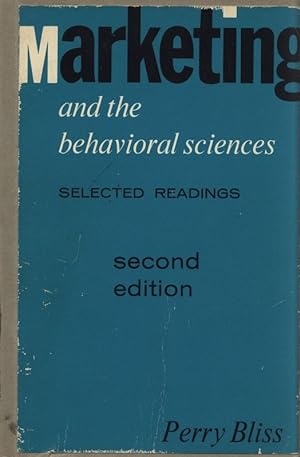 Imagen del vendedor de Marketing and the Behavioral Sciences. Selected Readings. 2nd Edition. a la venta por Antiquariat Bookfarm