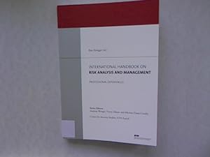 Imagen del vendedor de International Handbook on Risk Analysis and Management. Professional Experiences. a la venta por Antiquariat Bookfarm