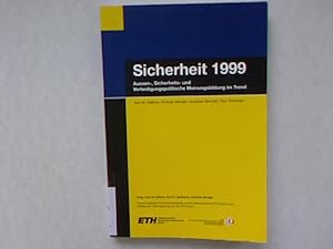 Seller image for Sicherheit. Aussen-, Sicherheits- und Verteidigungspolitische Meinungsbildung im Trend. for sale by Antiquariat Bookfarm