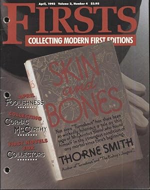 Image du vendeur pour Firsts: Collecting Modern First Editions. April 1993, Volume 3, Number 4 mis en vente par Page 1 Books - Special Collection Room