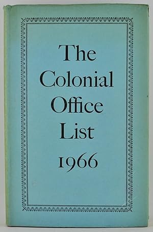 The Colonial Office List 1966