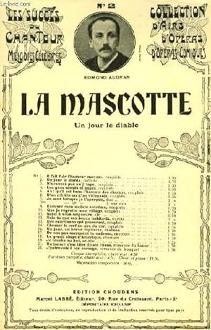 Seller image for N°2 UN JOUR LE DIABLE extrait de "La Mascotte" for sale by Le-Livre