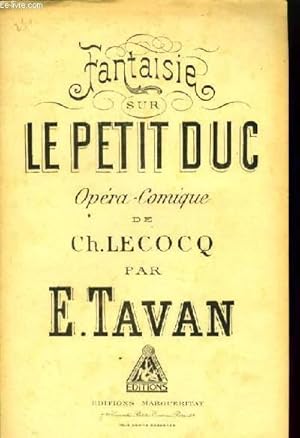 Seller image for FANTAISIE SUR LE PETIT DUC DE CH. LECOCQ for sale by Le-Livre