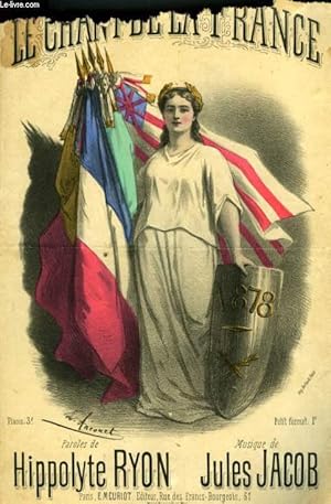 Seller image for LE CHANT DE LA FRANCE exposition de 1878 partition pour le chant for sale by Le-Livre