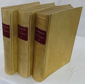 Immagine del venditore per Delacroix peintre, graveur, ecrivain. 3 Bnde. Paris 1926-1929. 4to. 930 Seiten. Mit 200 teils farbigen Abbildungen, und Hunderten von Textabbildungen. Orig.-Pergamentbnde. venduto da Antiquariat Schmidt & Gnther