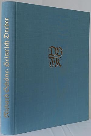 Seller image for Heinrich Dreber. Berlin 1940. Folio. 14,228 Seiten. Mit zahlreichen Textabbildungen und 78 Lichtdrucktafeln. Orig.-Leinenband. for sale by Antiquariat Schmidt & G�nther
