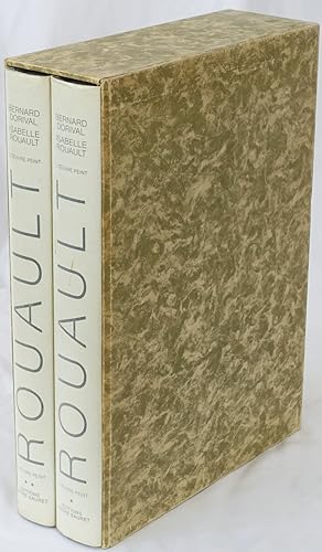 Rouault L'Oeuvre peint. 2 Bände. Monte-Carlo 1988. 4to. 669 Seiten. Mit 2568 Abbildungen, davon 4...