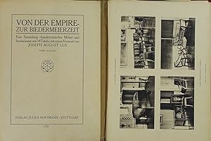 Von der Empire- zur Biedermeierzeit. Eine Sammlung charakteristischer Möbel und Innenräume auf 54...