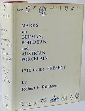 Imagen del vendedor de Marks on German, Bohemian and Austrian porcelain 1710 to the present. Exton 1981. 4to. 636 Seiten. Mit ber 3300 Marken. Orig.-Leinenband mit Schutzumschlag. a la venta por Antiquariat Schmidt & Gnther