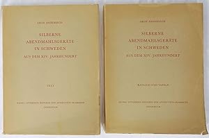 Silberne Abendmahlsgeräte in Schweden aus dem XIV. Jahrhundert. 2 Bände. Stockholm 1956. 4to. 316...