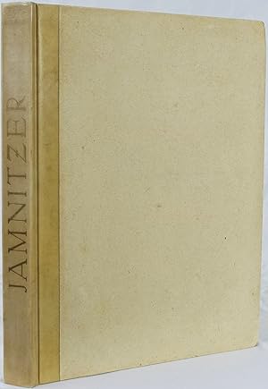 Jamnitzer alle erhaltenen Goldschmiedearbeiten, verlorene Werke, Handzeichnungen. Frankfurt 1920....