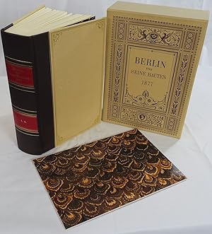 Hrsg. vom Architekten-Verein zu Berlin. 2 Bände in 1. Reprint der Ausgabe Berlin 1877. 4to. 788 S...