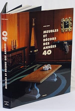 Bild des Verkufers fr Meubles et dcors des annes 40. Paris 2002. 4to. 223 Seiten. Mit 400 meist farbigen Abbildungen. Orig.-Leinenband mit Schutzumschlag. zum Verkauf von Antiquariat Schmidt & Gnther