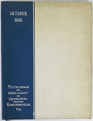 Image du vendeur pour Verzierte hebrische Schrift und jdischer Buchschmuck. Frankfurt 1909. 4to. 112 Seiten. Mit 120 Abbildungen. Orig.-Broschur. mis en vente par Antiquariat Schmidt & Gnther